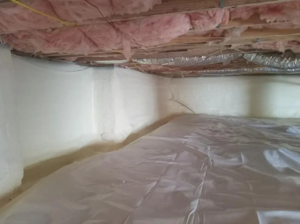 Crawl space encapsulation with closed-cell spray foam for Roof Maintenance in Daly City